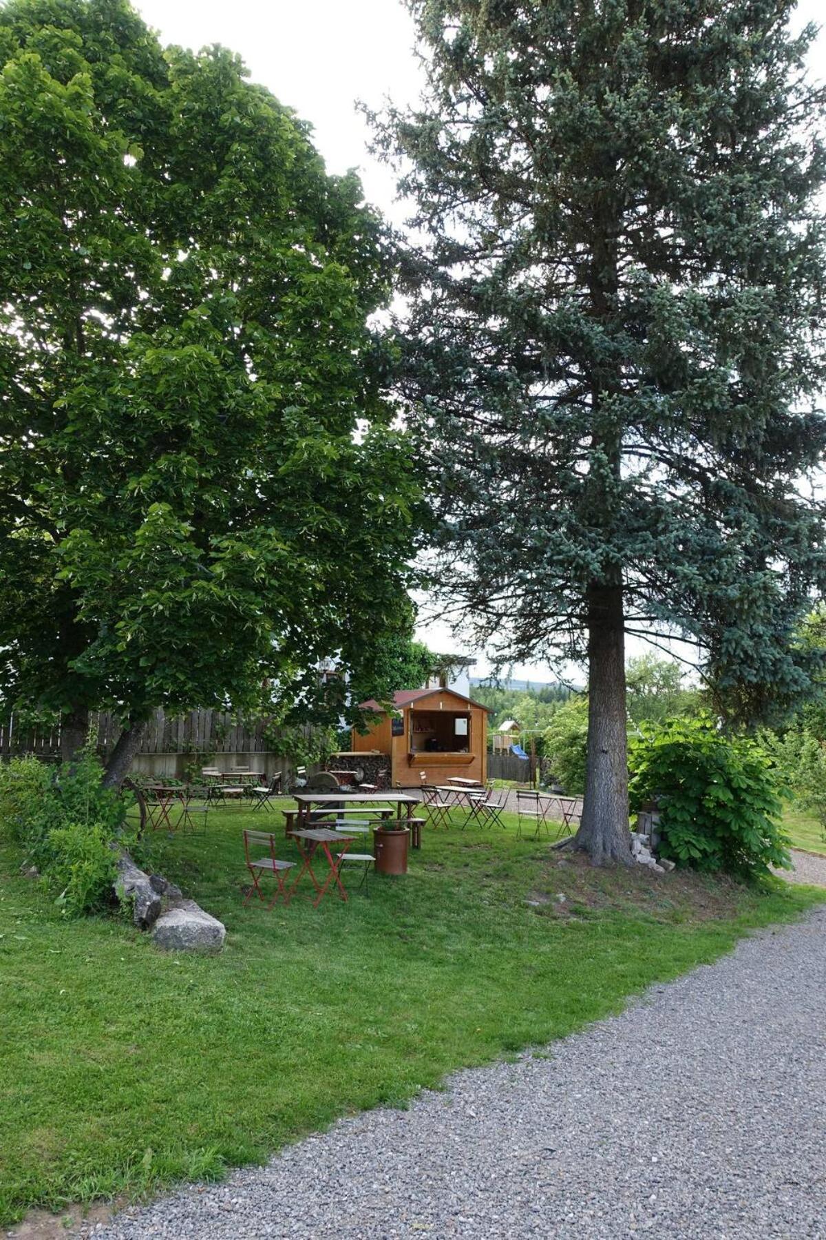 Blick In Den Garten Holzschlag Zewnętrze zdjęcie